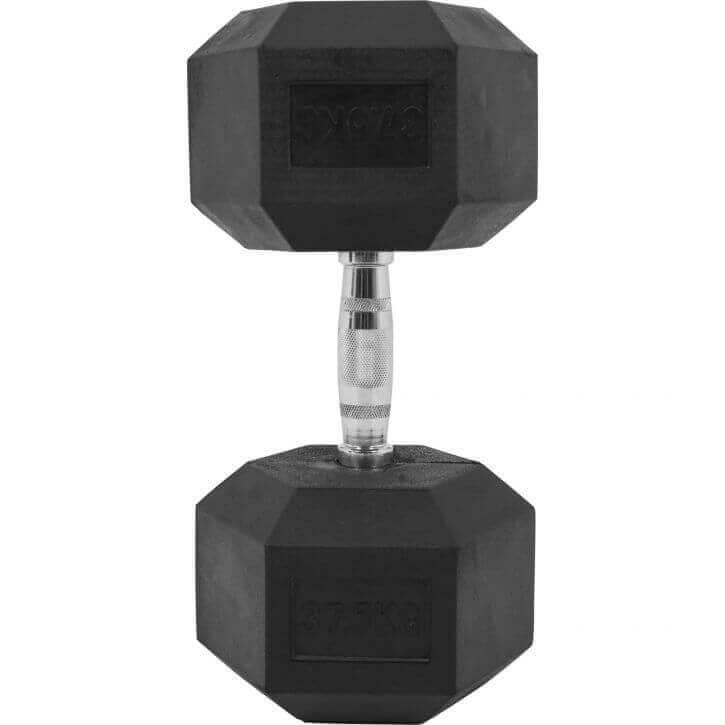Hexagon Gummi Studio Hantel 2-50 KG - Gorilla Sports Schweiz