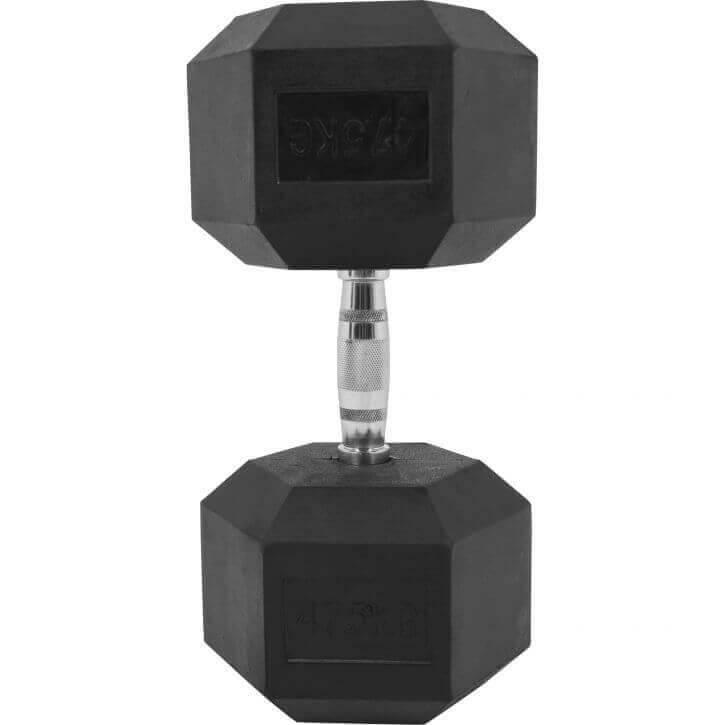 Hexagon Gummi Studio Hantel 2-50 KG - Gorilla Sports Schweiz