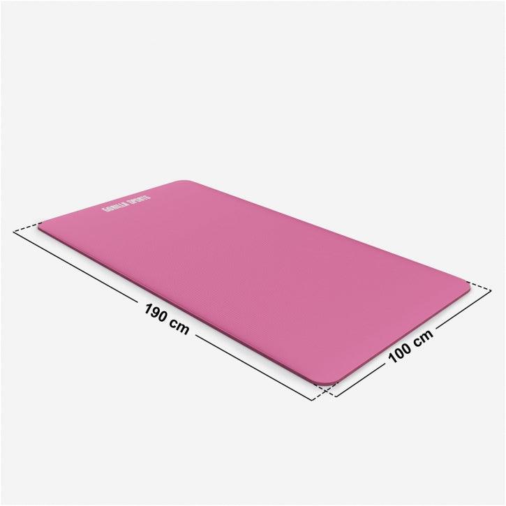 Yogamatte in verschiedenen Farben 190x100x1.5 cm - Gorilla Sports Schweiz