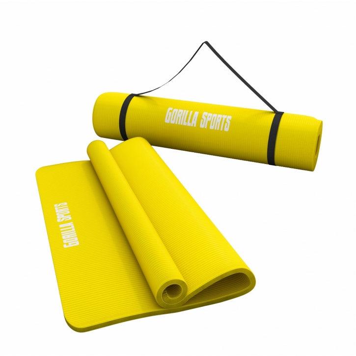 Yogamatte in verschiedenen Farben 190x100x1.5 cm - Gorilla Sports Schweiz