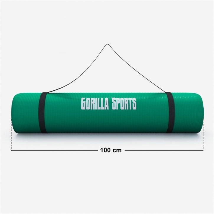 Yogamatte in verschiedenen Farben 190x100x1.5 cm - Gorilla Sports Schweiz
