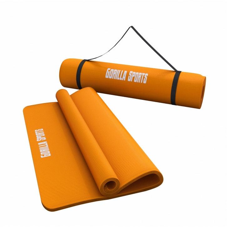 Yogamatte in verschiedenen Farben 190x100x1.5 cm - Gorilla Sports Schweiz