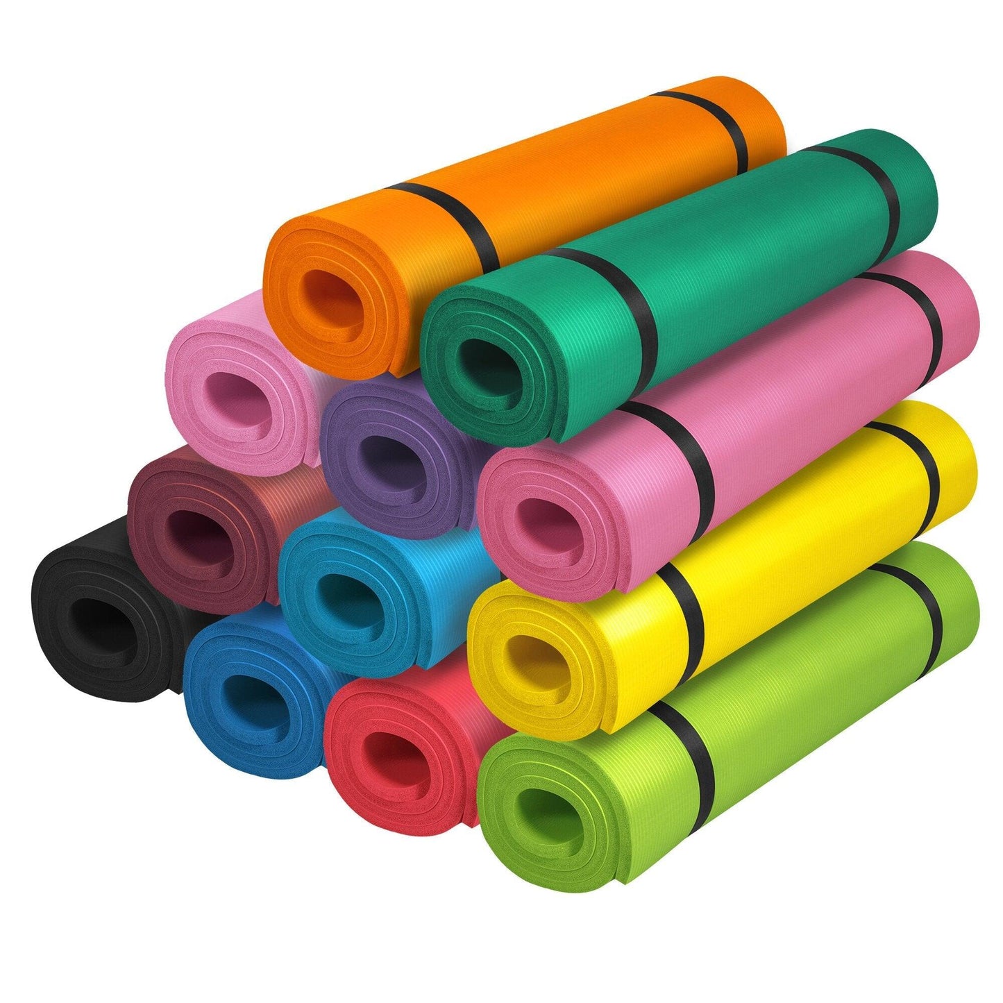 Yogamatte in verschiedenen Farben 190x100x1.5 cm - Gorilla Sports Schweiz