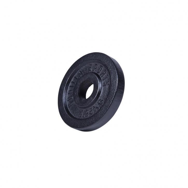 Hantelscheibe Guss Schwarz 0.5-30 KG - Gorilla Sports Schweiz