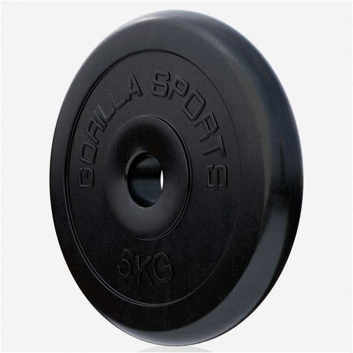 Hantelscheibenset Gummi 30 kg - 2 x 15 kg - Gorilla Sports Schweiz