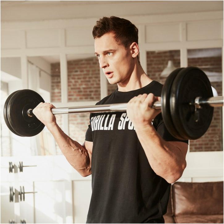 Hantelscheibenset Gummi 30 kg - 2 x 15 kg - Gorilla Sports Schweiz