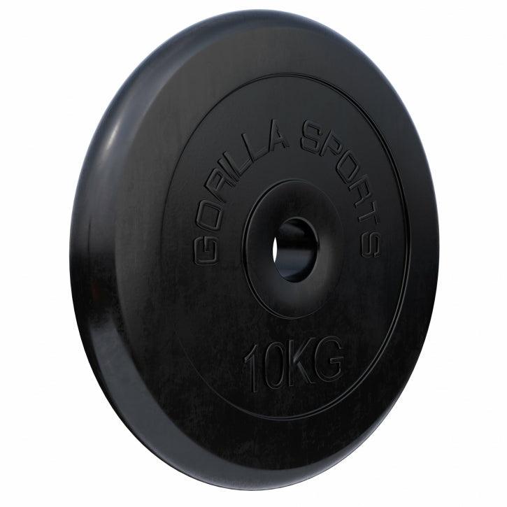 Hantelscheibenset Gummi 30 kg - 2 x 15 kg - Gorilla Sports Schweiz