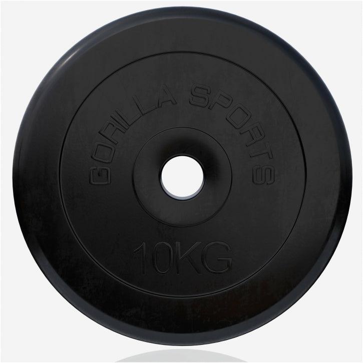 Hantelscheibenset Gummi 30 kg - 2 x 15 kg - Gorilla Sports Schweiz
