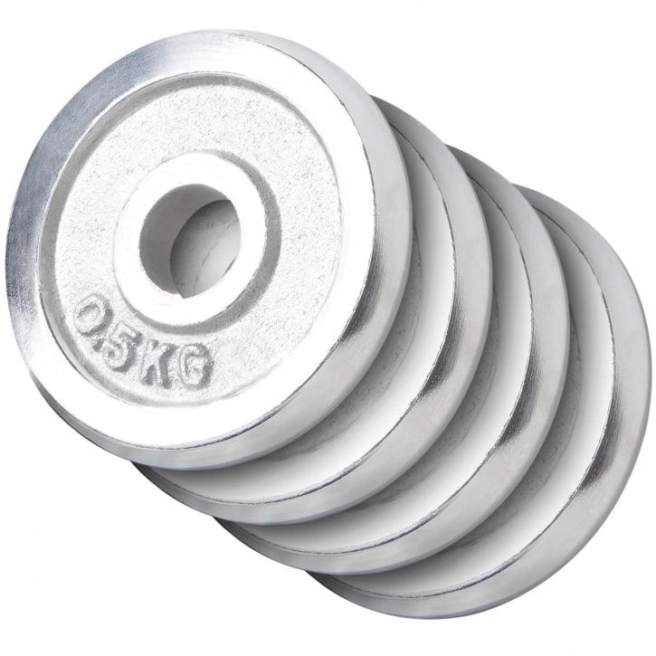 Hantelscheibe Chrom 0.5-30 KG - Gorilla Sports Schweiz