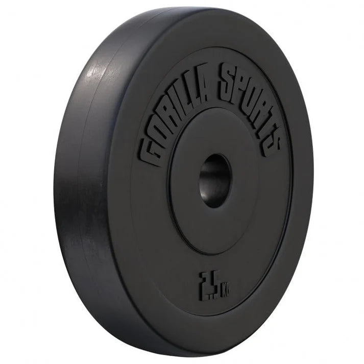 Disques de poids en plastique 1,25-15 KG