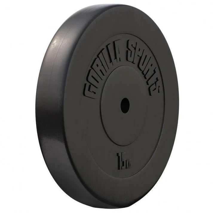 Disques de poids en plastique 1,25-15 KG