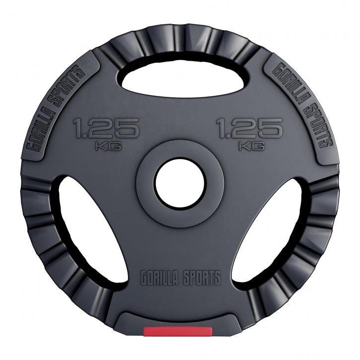 Gripper Kunststoff Hantelscheiben 1.25 - 15 KG - Gorilla Sports Schweiz