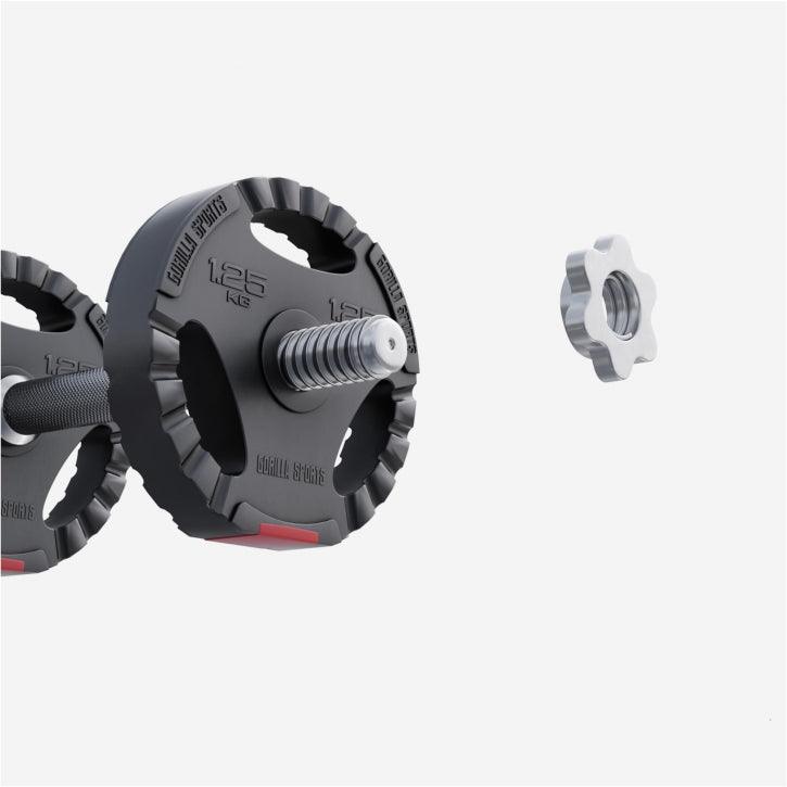Gripper Kunststoff Hantelscheiben 1.25 - 15 KG - Gorilla Sports Schweiz