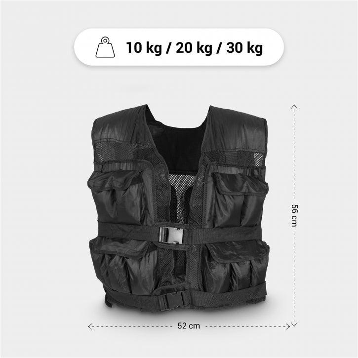 Gewichtsweste 10 - 30 KG - Gorilla Sports Schweiz