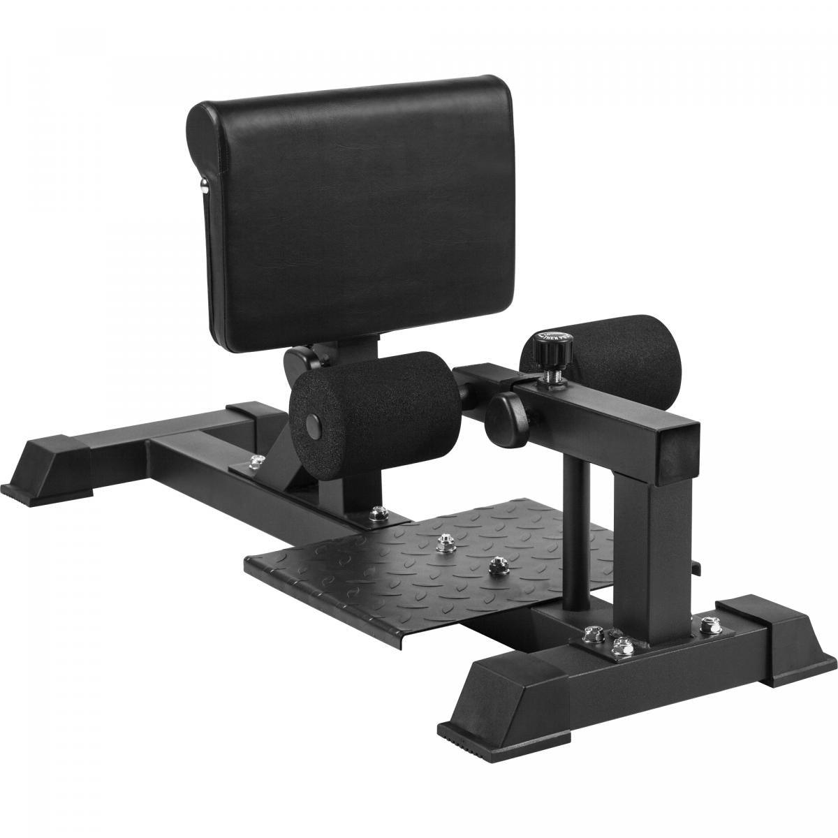Kniebeugentrainer SISSY SQUAT BENCH Schwarz - Gorilla Sports Schweiz