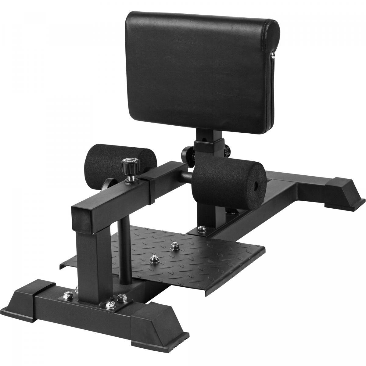 Kniebeugentrainer SISSY SQUAT BENCH Schwarz - Gorilla Sports Schweiz