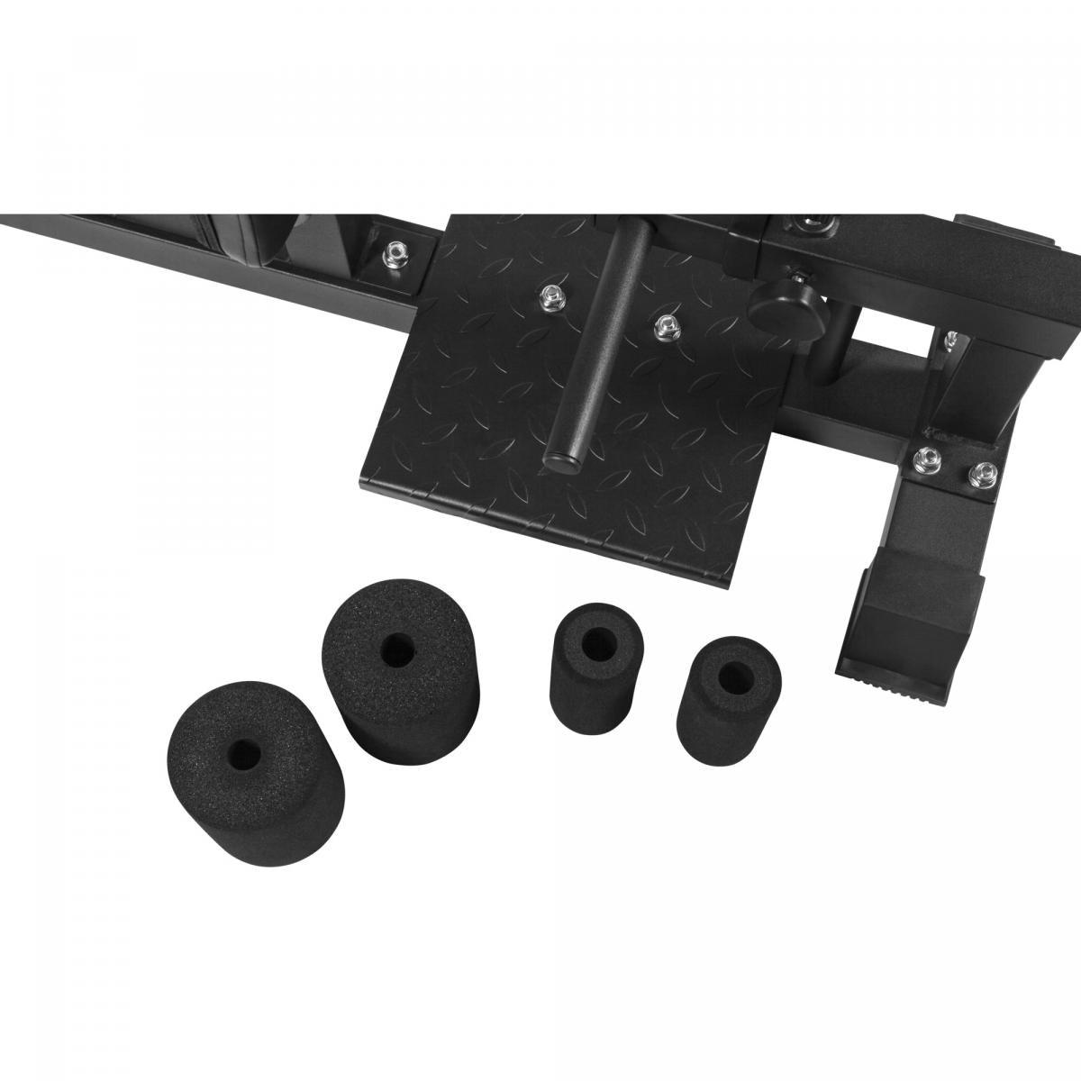 Kniebeugentrainer SISSY SQUAT BENCH Schwarz - Gorilla Sports Schweiz