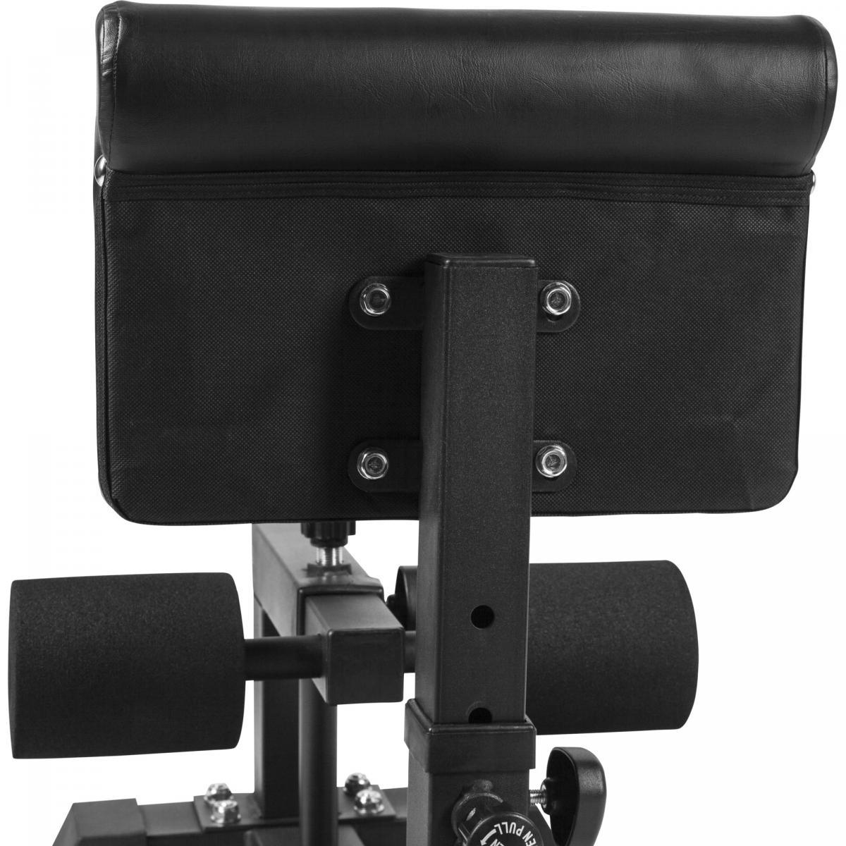Kniebeugentrainer SISSY SQUAT BENCH Schwarz - Gorilla Sports Schweiz