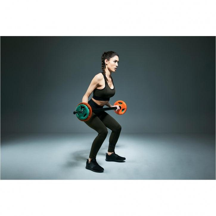 Hantelscheibe 30/31 mm Gummi Gripper 1.25-30 KG - Gorilla Sports Schweiz