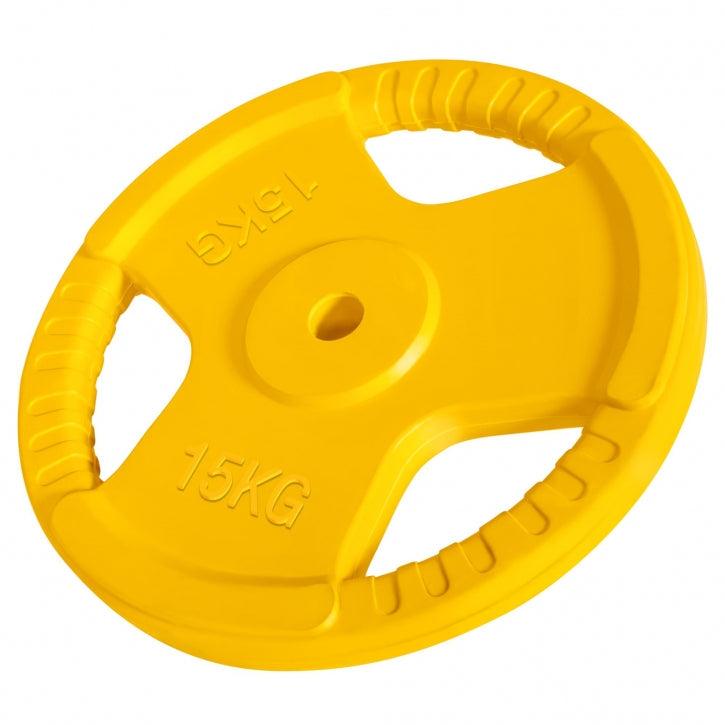 Hantelscheibe 30/31 mm Gummi Gripper 1.25-30 KG - Gorilla Sports Schweiz