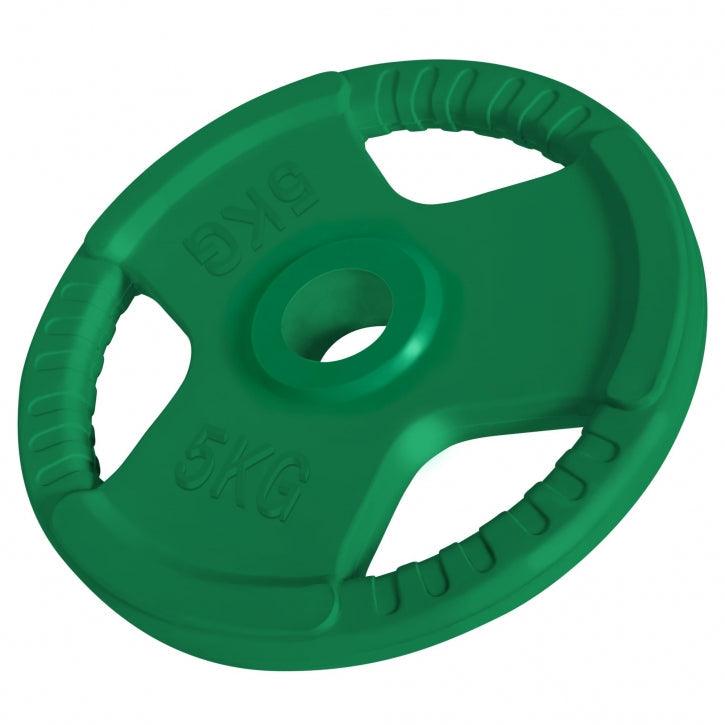 Hantelscheibe 50/51mm Olympia Gummi Gripper 1.25-30 KG - Gorilla Sports Schweiz