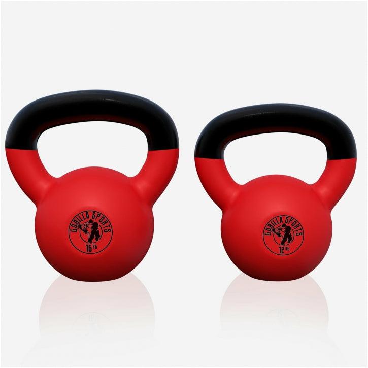 Kettlebell Neopren 2-32 KG - Gorilla Sports Schweiz