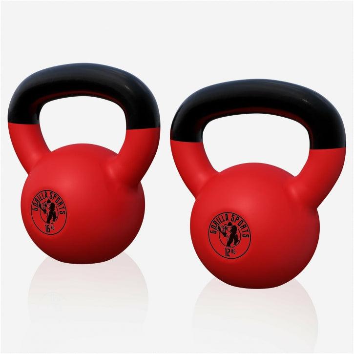 Kettlebell Neopren 2-32 KG - Gorilla Sports Schweiz