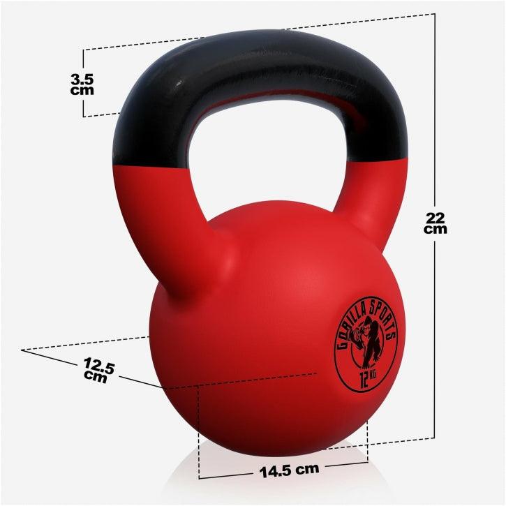 Kettlebell Neopren 2-32 KG - Gorilla Sports Schweiz