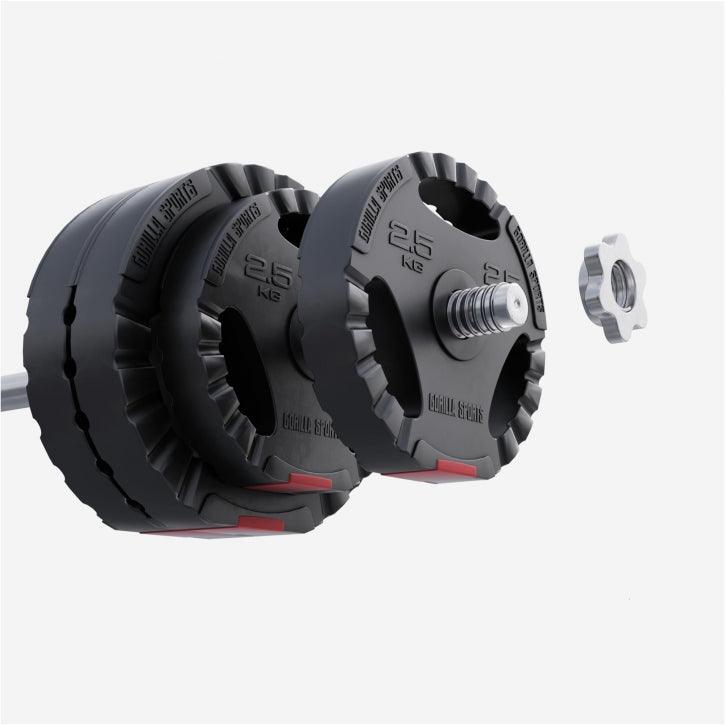 Gripper Kunststoff Hantelscheiben 1.25 - 15 KG - Gorilla Sports Schweiz