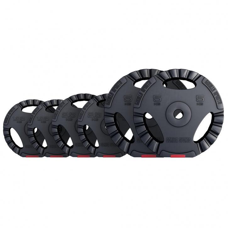 Gripper Kunststoff Hantelscheiben 1.25 - 15 KG - Gorilla Sports Schweiz