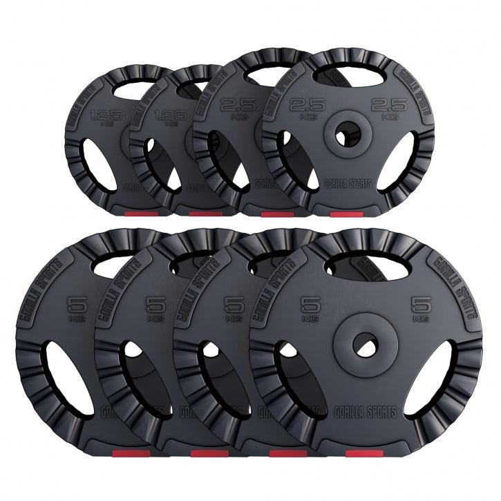 Gripper Kunststoff Hantelscheiben 1.25 - 15 KG