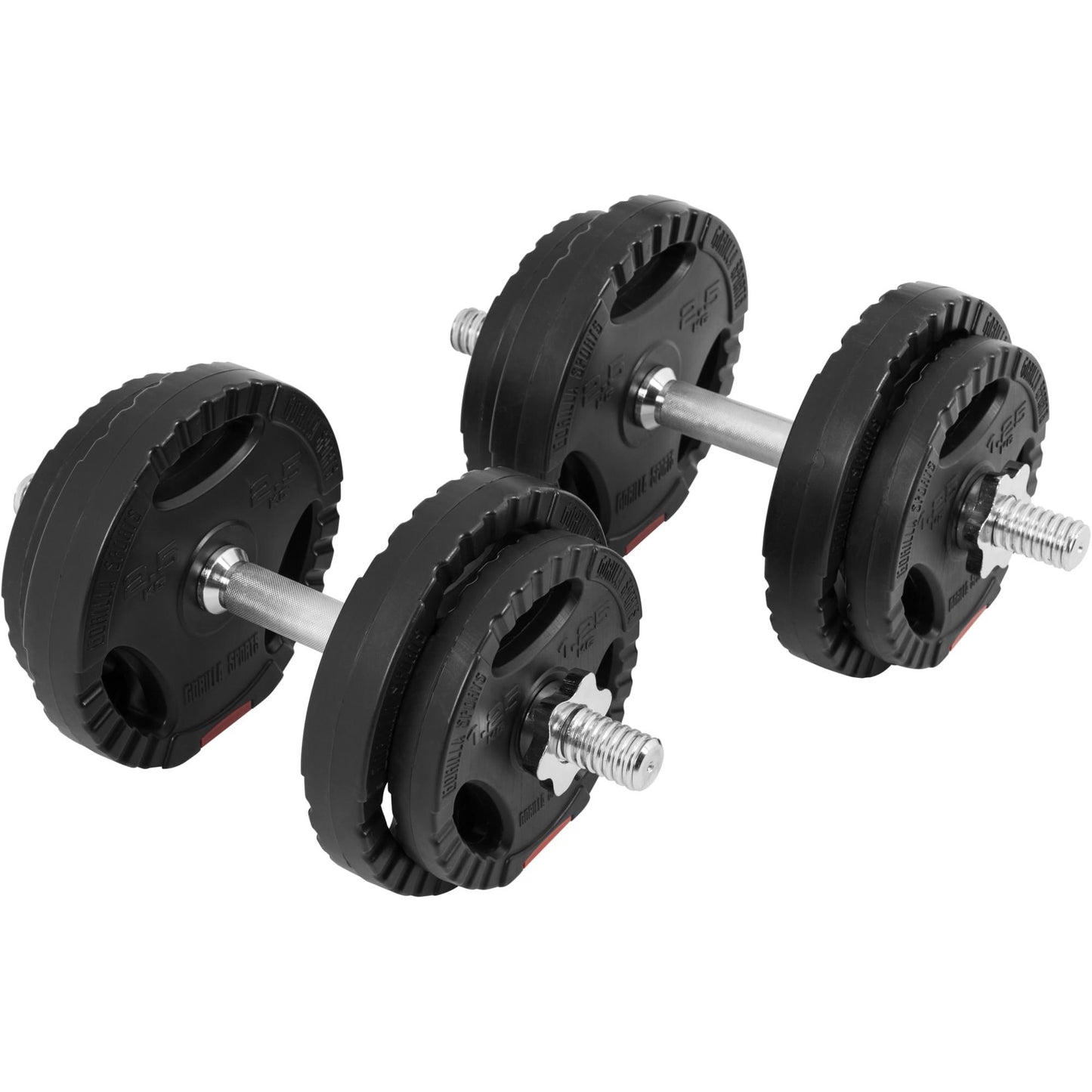Kurzhantelset Kunststoff Gripper 20 kg - Gorilla Sports Schweiz