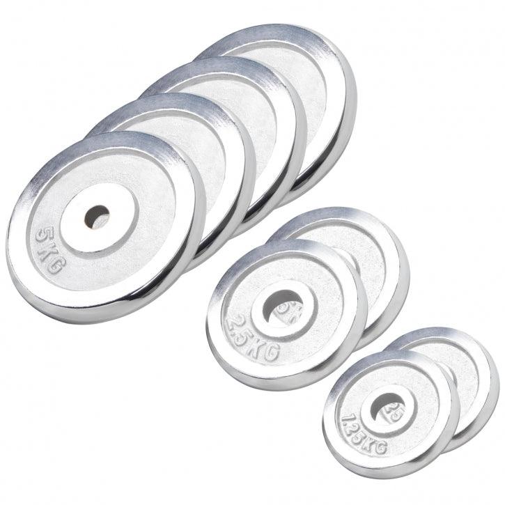 Hantelscheibe Chrom 0.5-30 KG - Gorilla Sports Schweiz