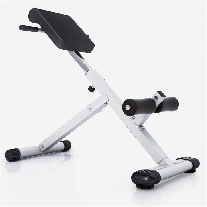Bauch- / Rückentrainer klappbar weiss/schwarz - Gorilla Sports Schweiz