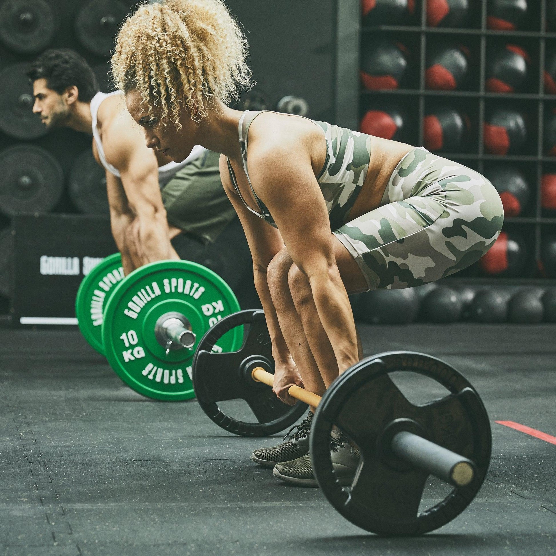 Langhantelstange Profi Olympia Chrom 220 cm - Gorilla Sports Schweiz