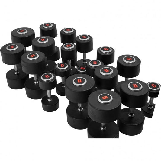 Kurzhantel Profi Gummi 2.5-50 KG - Gorilla Sports Schweiz