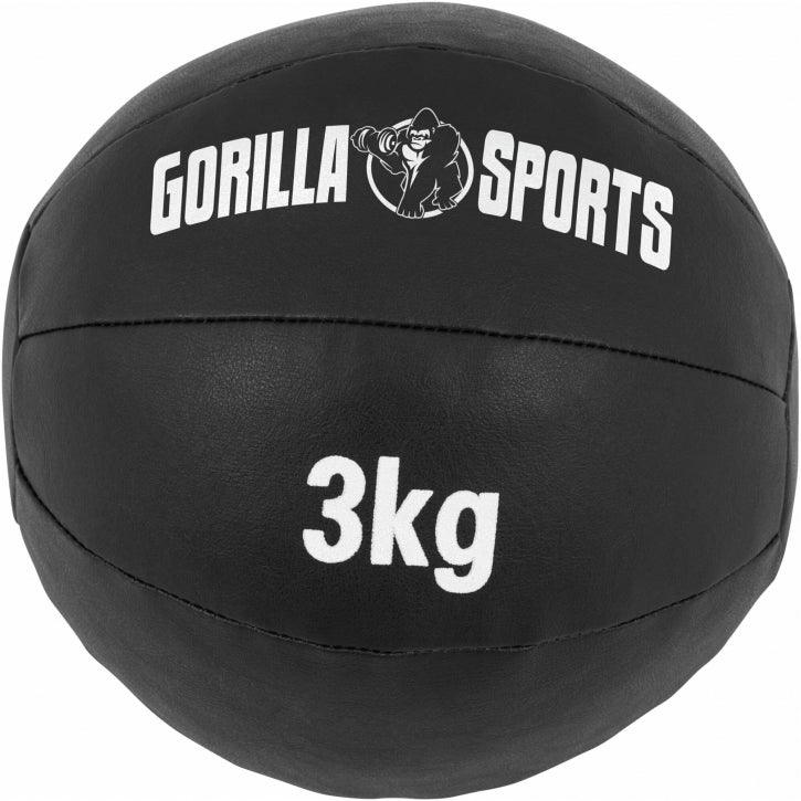 Kunstleder Medizinball 1-10 KG - Gorilla Sports - Gorilla Sports Schweiz