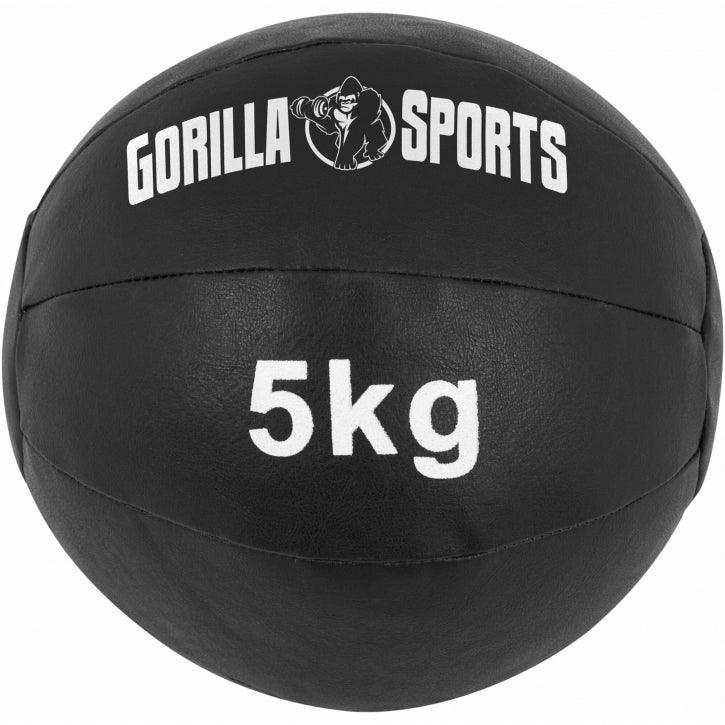 Kunstleder Medizinball 1-10 KG - Gorilla Sports - Gorilla Sports Schweiz