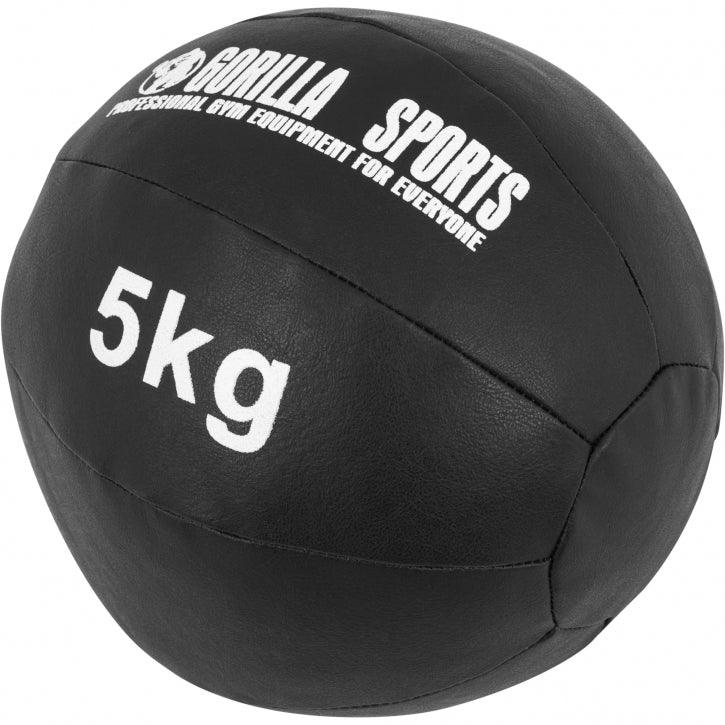 Kunstleder Medizinball 1-10 KG - Gorilla Sports - Gorilla Sports Schweiz