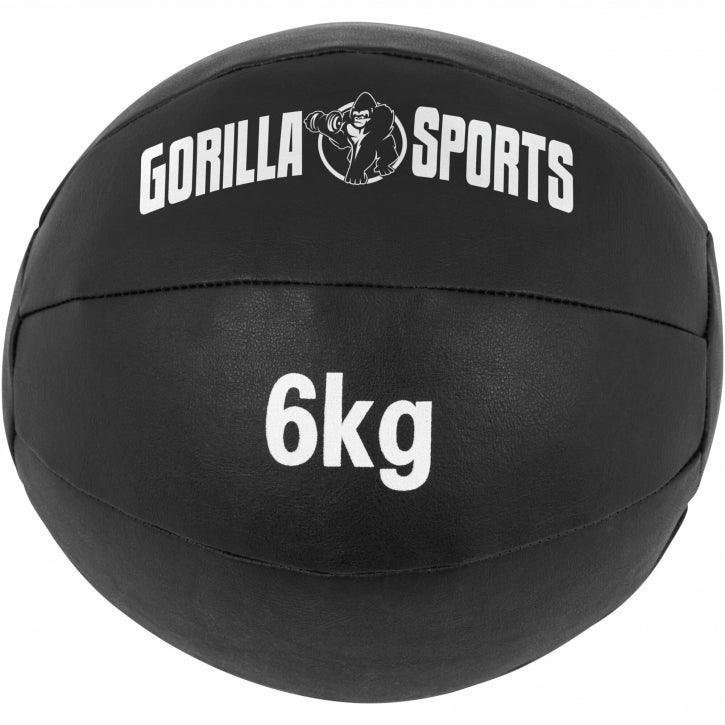 Kunstleder Medizinball 1-10 KG - Gorilla Sports - Gorilla Sports Schweiz