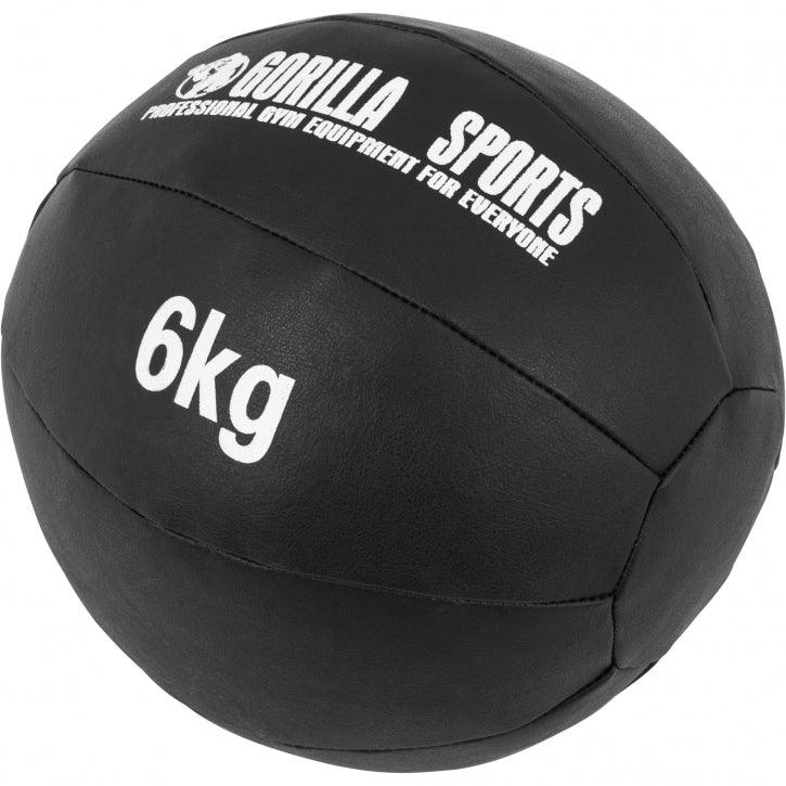 Kunstleder Medizinball 1-10 KG - Gorilla Sports - Gorilla Sports Schweiz