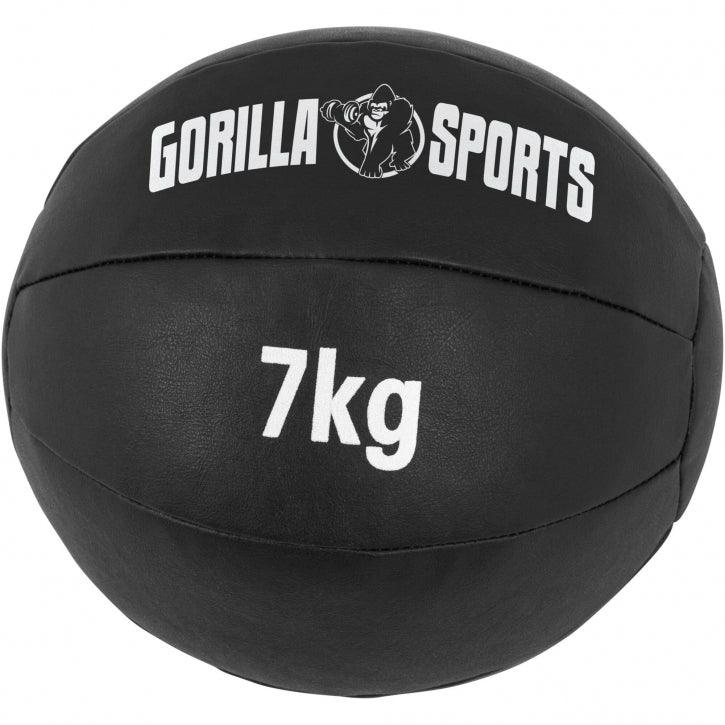 Kunstleder Medizinball 1-10 KG - Gorilla Sports - Gorilla Sports Schweiz