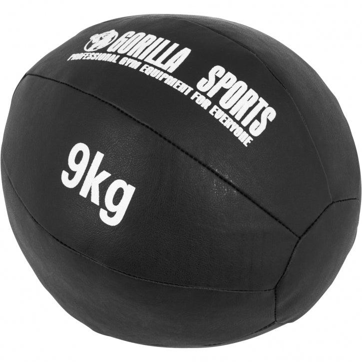 Kunstleder Medizinball 1-10 KG - Gorilla Sports - Gorilla Sports Schweiz