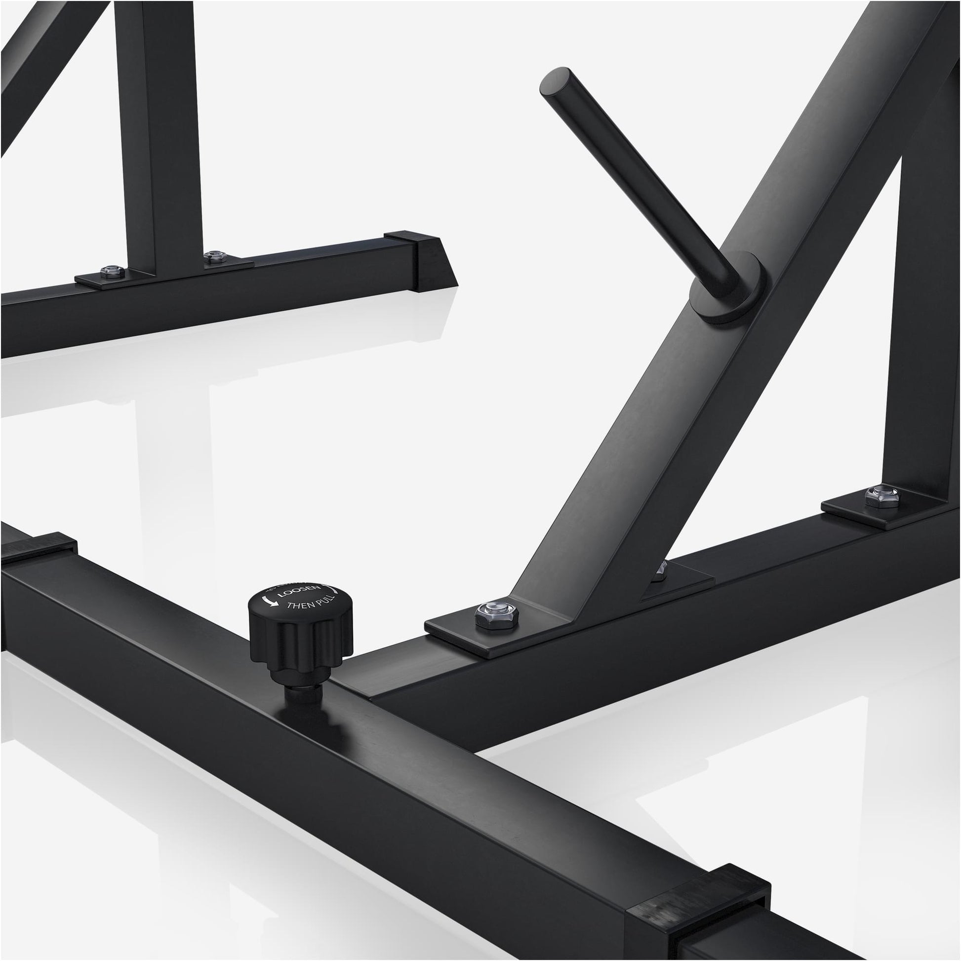 Squat Rack Schwarz - Gorilla Sports Schweiz