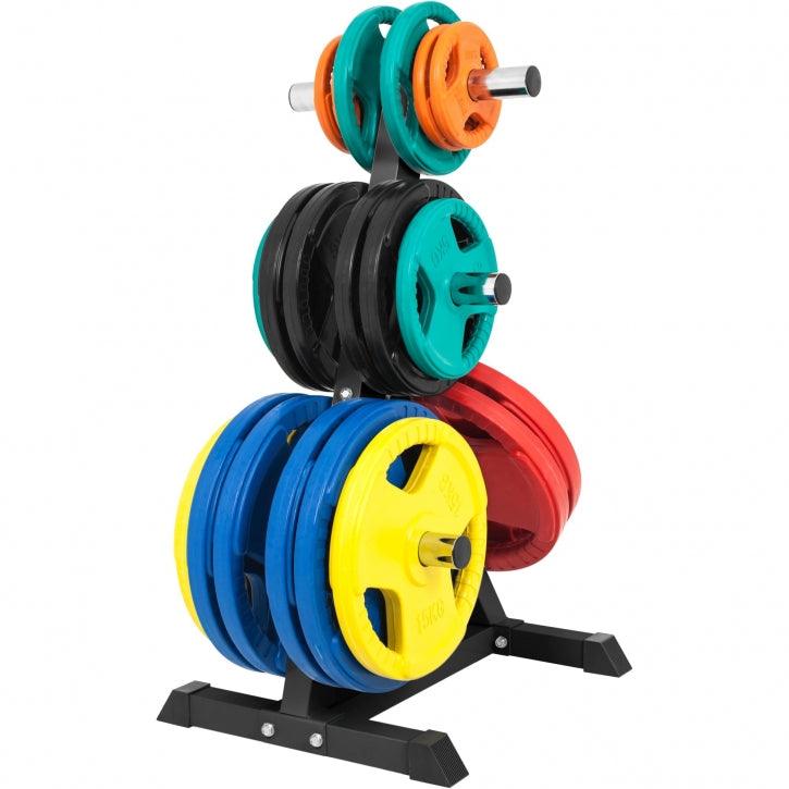 Hantelscheibenständer mit 4 Aufnahmen 50/51mm - Gorilla Sports Schweiz