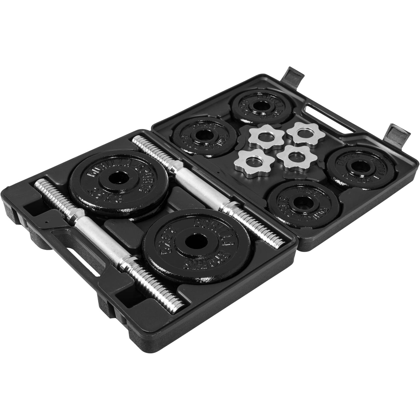 Kurzhantelset inkl. Koffer 20 kg - Gorilla Sports Schweiz