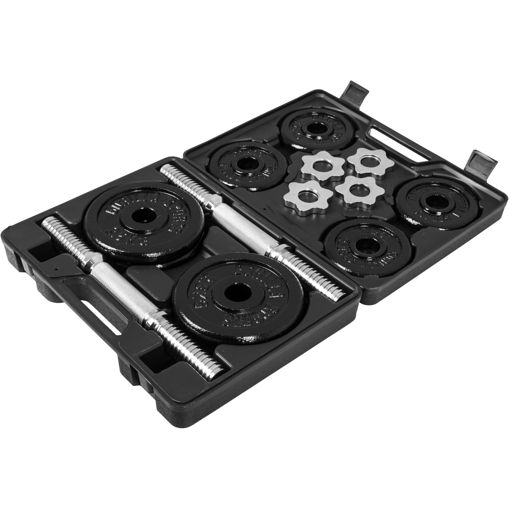 Kurzhantelset inkl. Koffer 20 kg - Gorilla Sports Schweiz