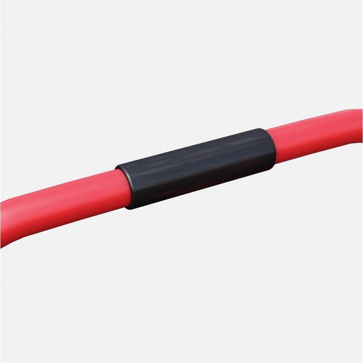 Push-up Stand Bar Parallettes Schwarz/Rot/Blau - Gorilla Sports Schweiz