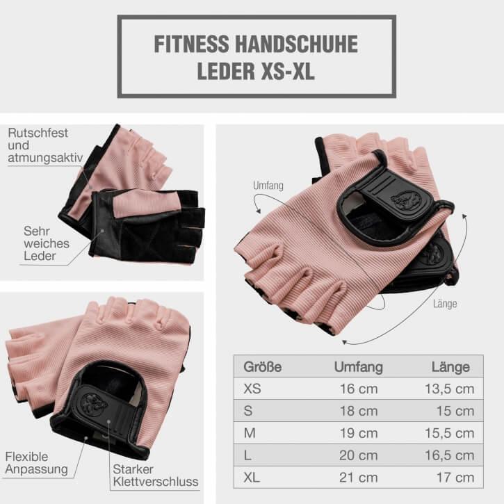 Fitness Handschuhe Leder - Gorilla Sports Schweiz