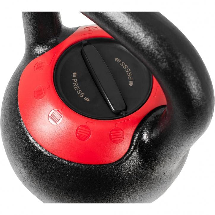 Kettlebell verstellbar 8 kg - 16 kg oder 16 kg bis 24kg - Gorilla Sports Schweiz